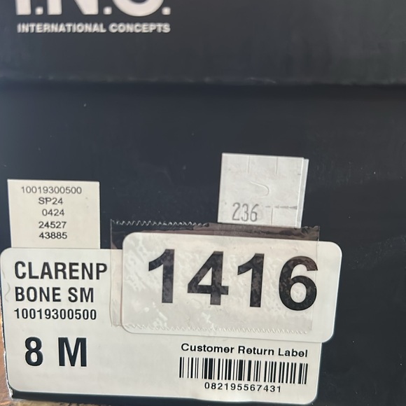 I.N.C. International Concepts Claren Slide Sandals Size 8 - Picture 8 of 8